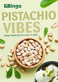BINGO Akcija PISTACHIO VIBES sniženja za 02.11.2025