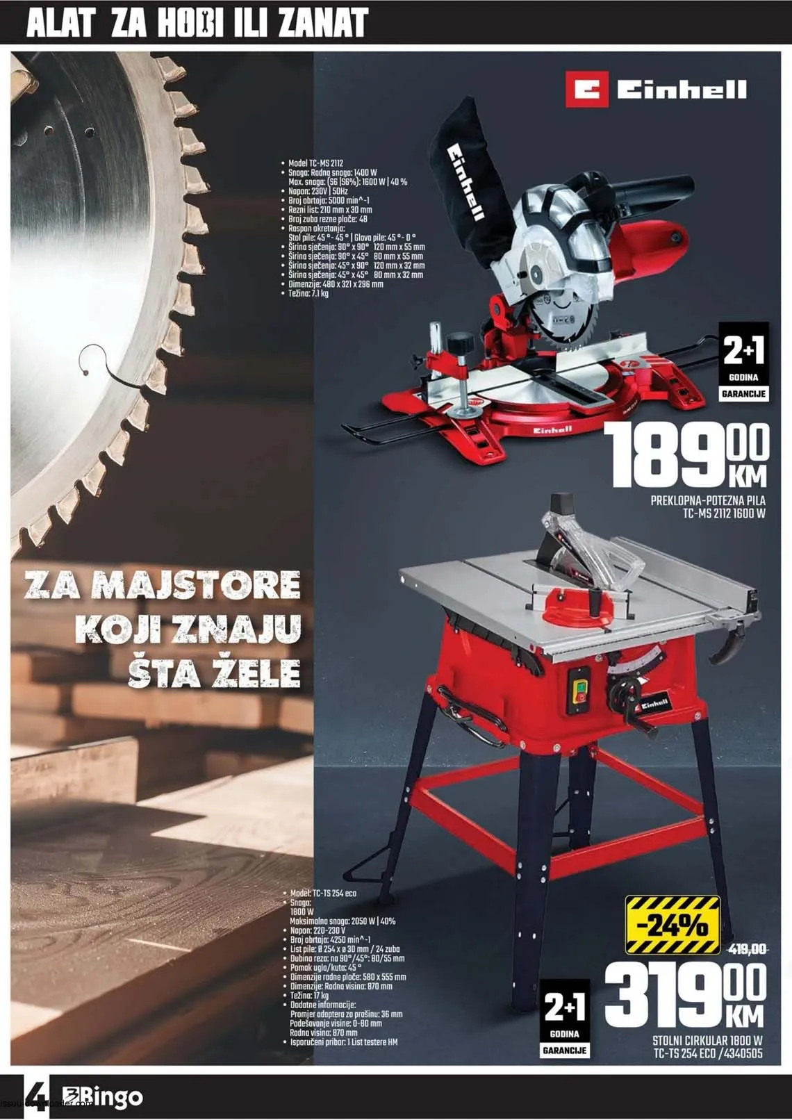 Vikend akcija sniženja Bingo