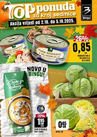 Bingo Vikend akcija - Top ponuda za kraj sedmice - Popusti do 05.10.2025