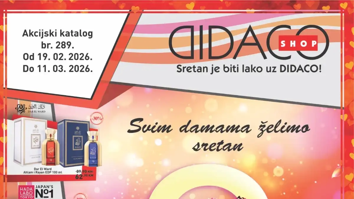 DIDACO akcija katalog kozmetike i lične njege do 11. marta 2026