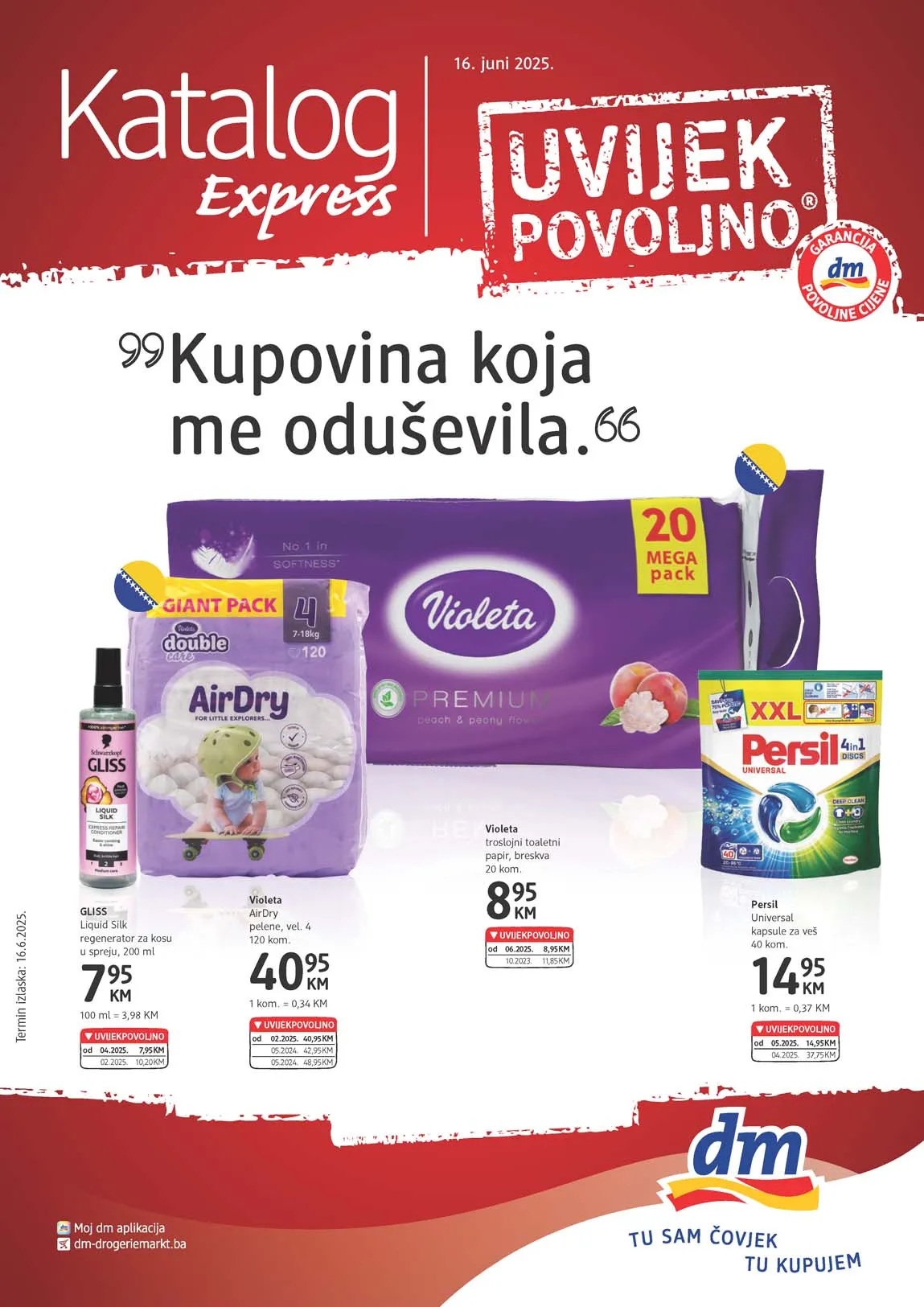 dm EXPRESS Akcija Katalog sniženja do 30.06.2025
