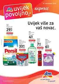 dm EXPRESS katalog – Akcija sniženja do 31.12.2025.