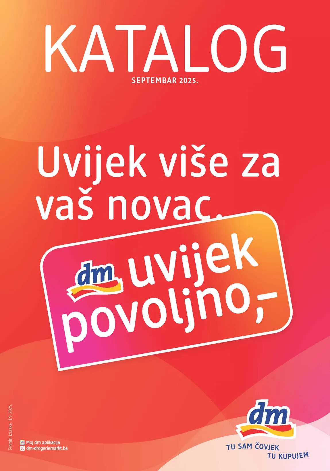 dm akcija Katalog sniženja do 15.09.2025