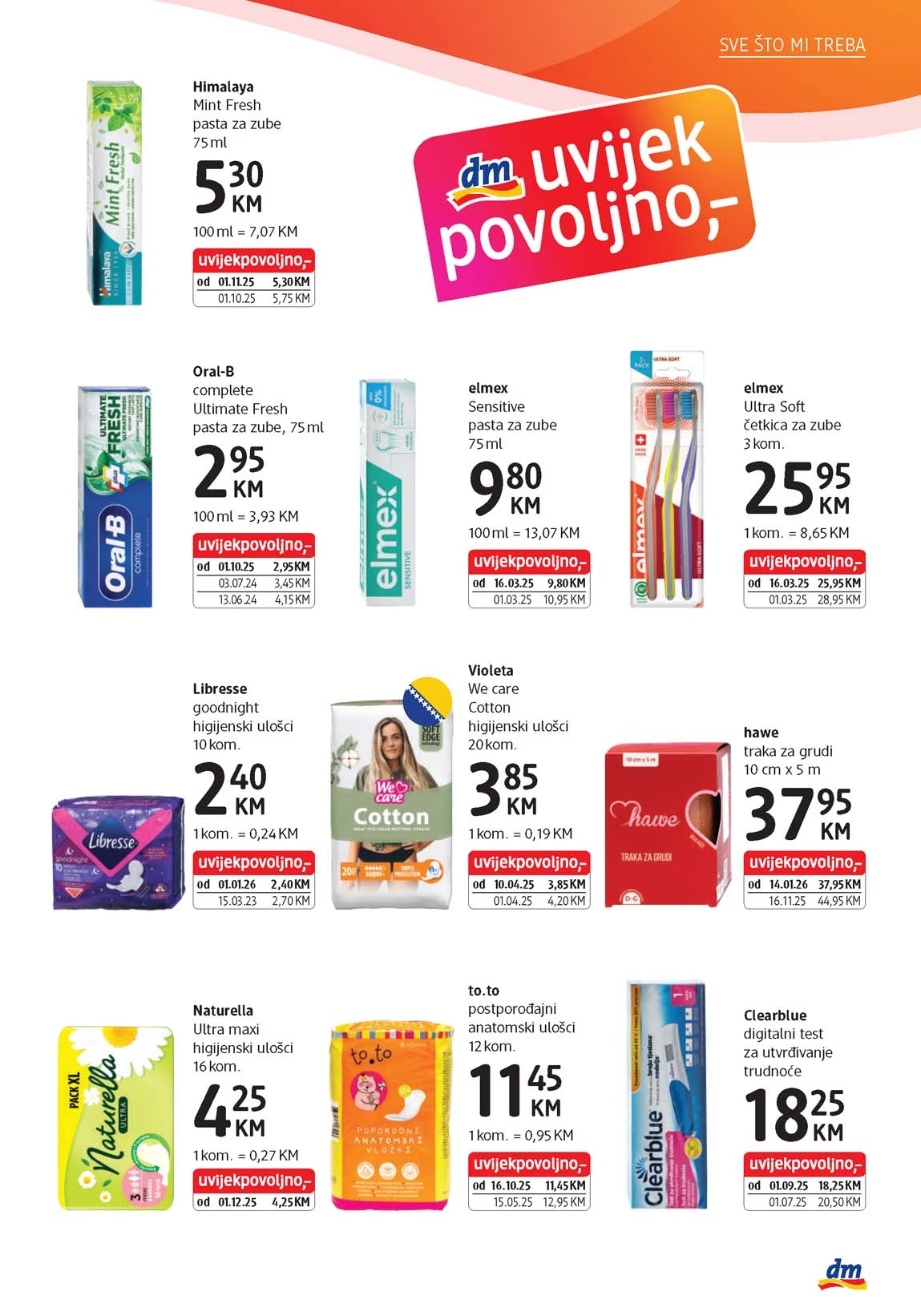 dm katalog i akcije sniženja dm akcija katalog sniženja