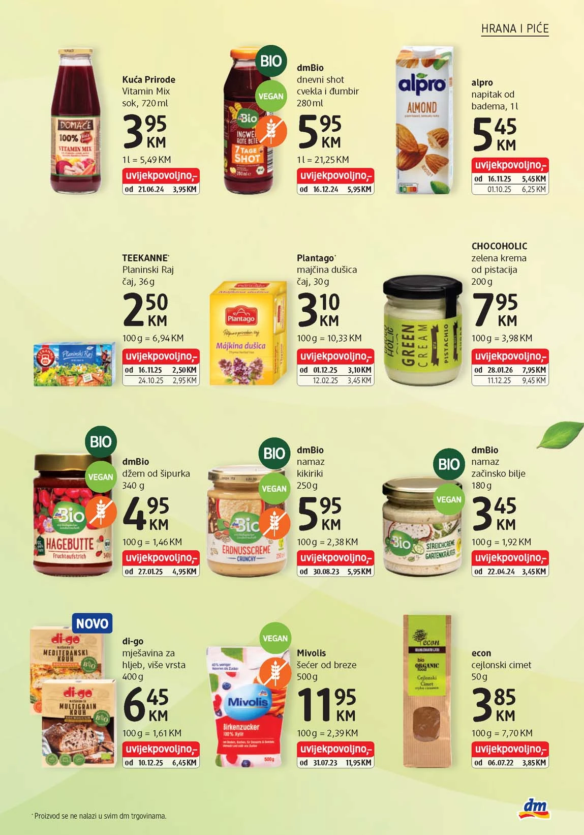 dm katalog i akcije sniženja dm akcija katalog sniženja