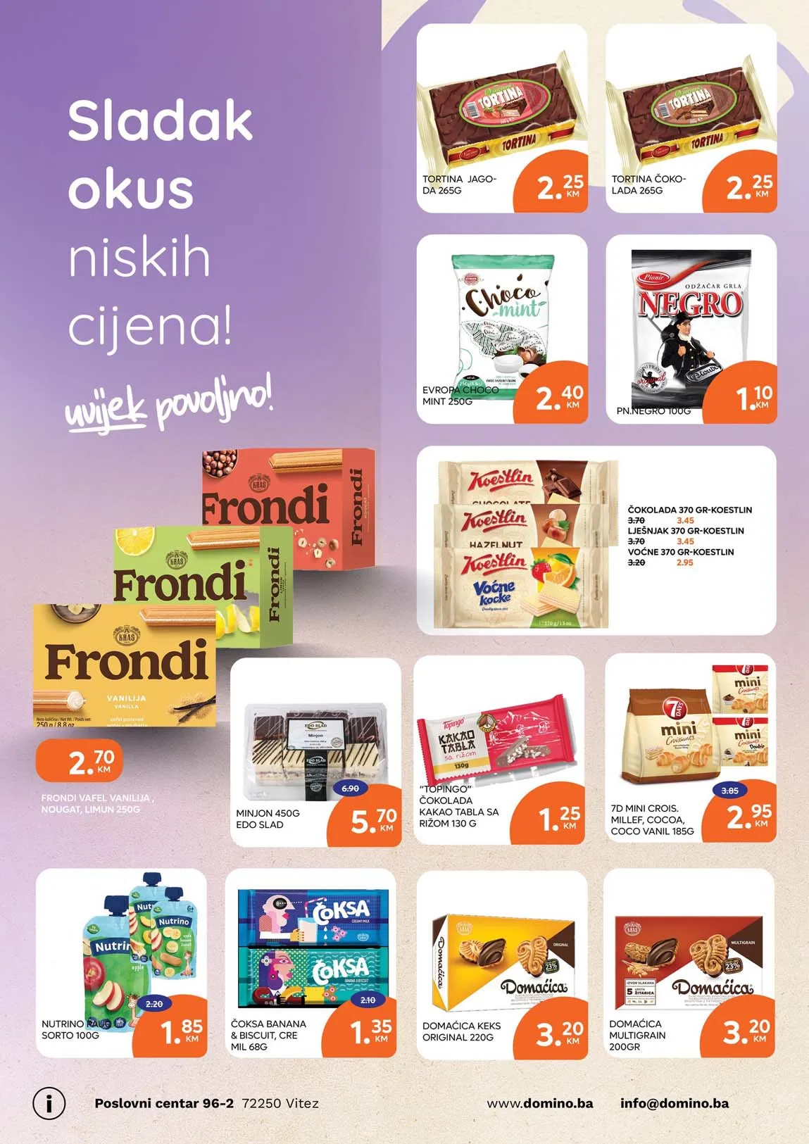 Domino diskont katalog i akcija Domino diskont Akcija Snizenja