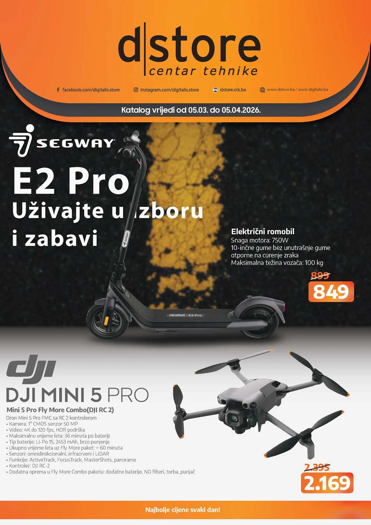 Dstore katalog centar tehnike sniženja do 05.04.2026 strana 1