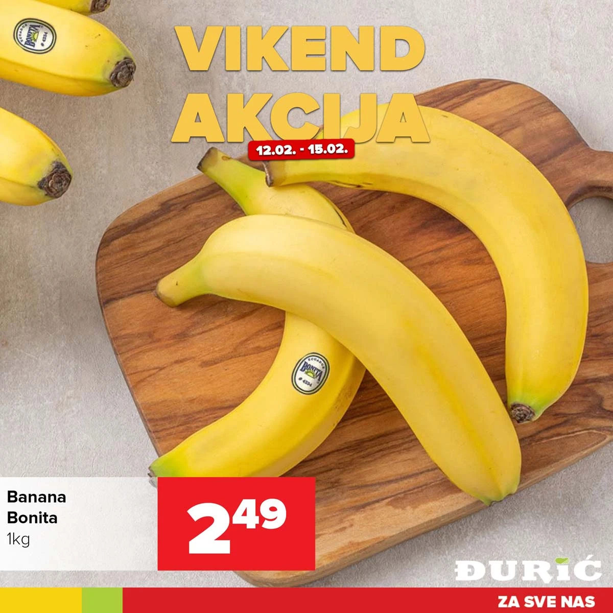 Đurić vikend katalog sniženja prehrane i kućnih proizvoda do 15. februara 2026 – stranica 1