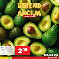 Đurić vikend akcija do 22. februara – niže cijene prehrane i kućnih potrepština uz velike uštede