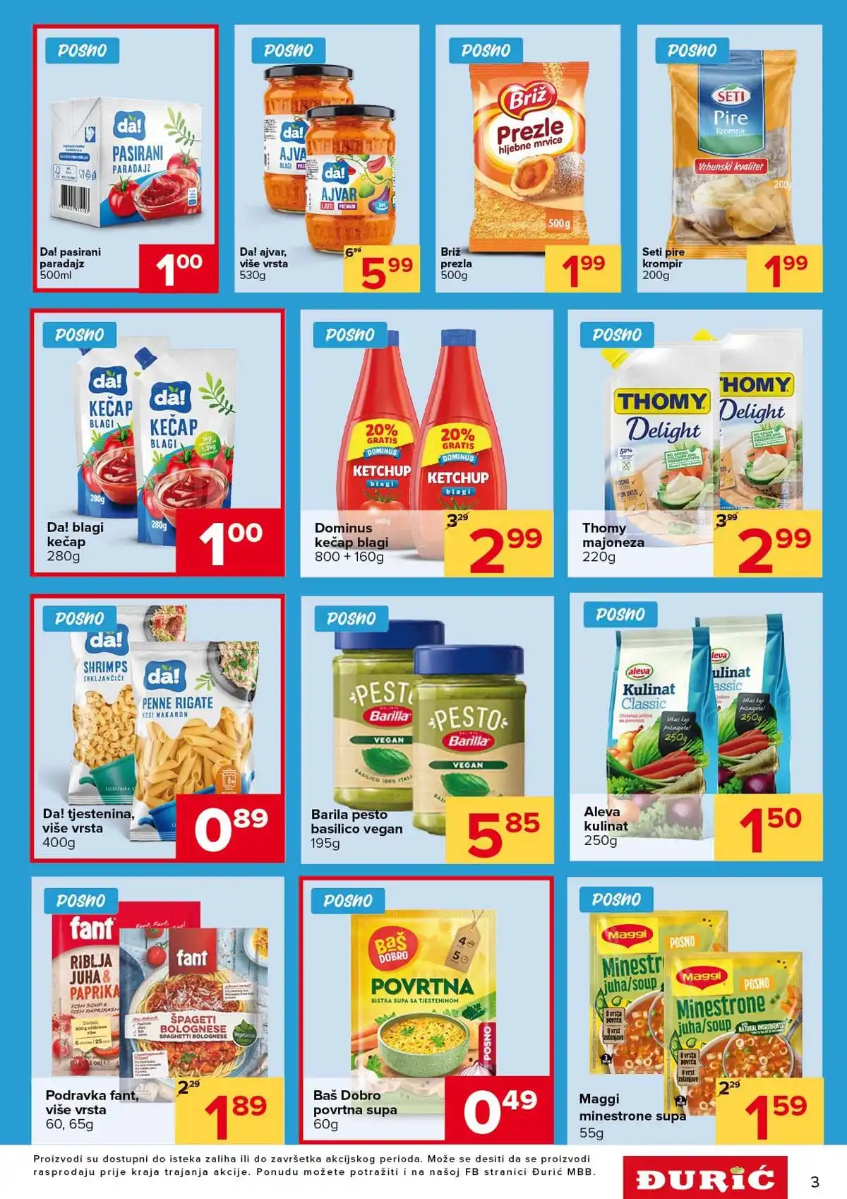 Đurić vikend katalog akcija i popusta do 11. marta 2026 – stranica 3