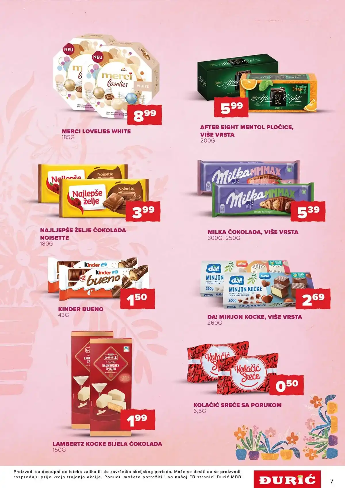 Đurić katalog sniženja do 11. marta 2026 – prehrana i kućne potrepštine stranica 7