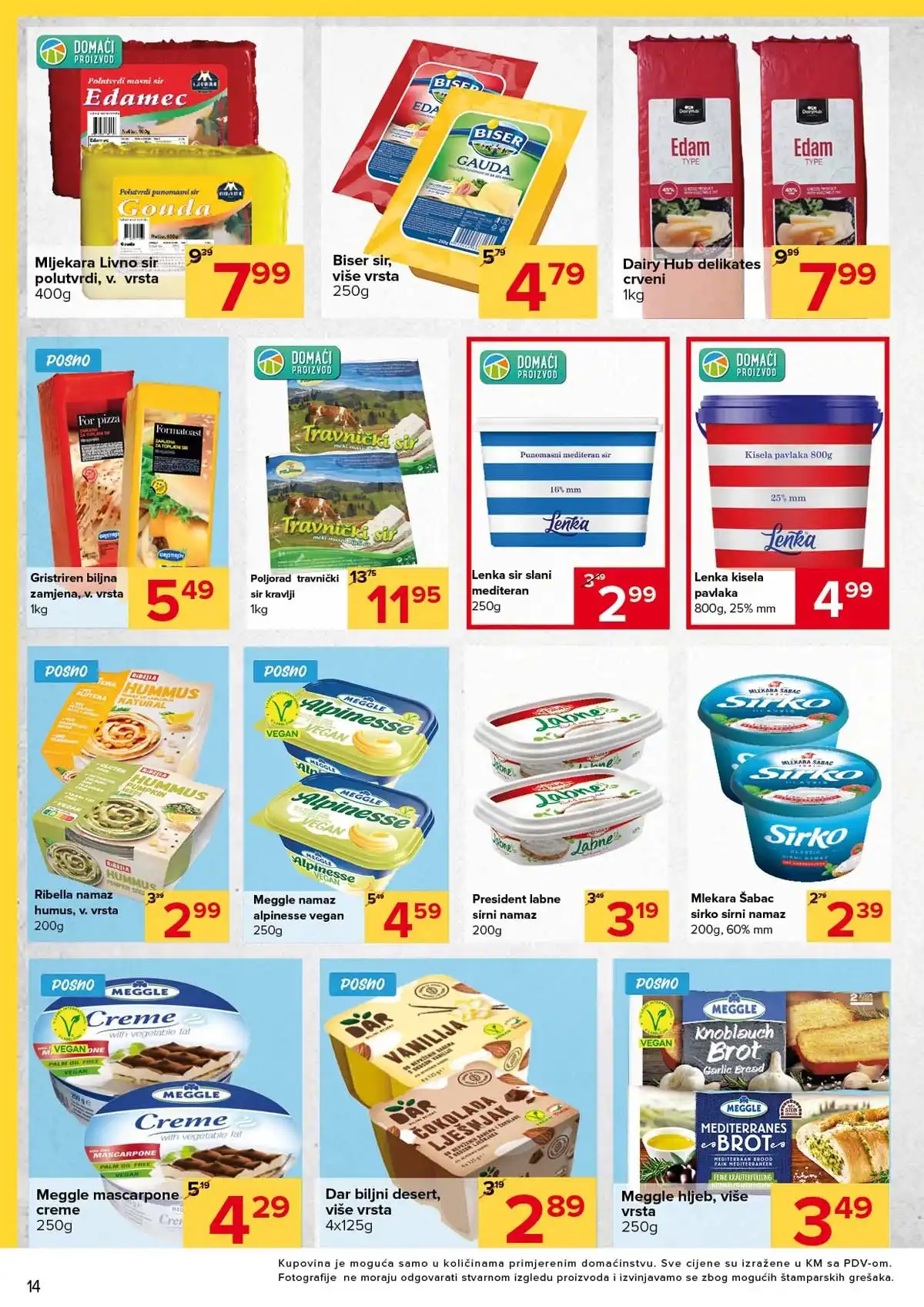 Đurić katalog sniženja do 11. marta 2026 – prehrana i kućne potrepštine stranica 14