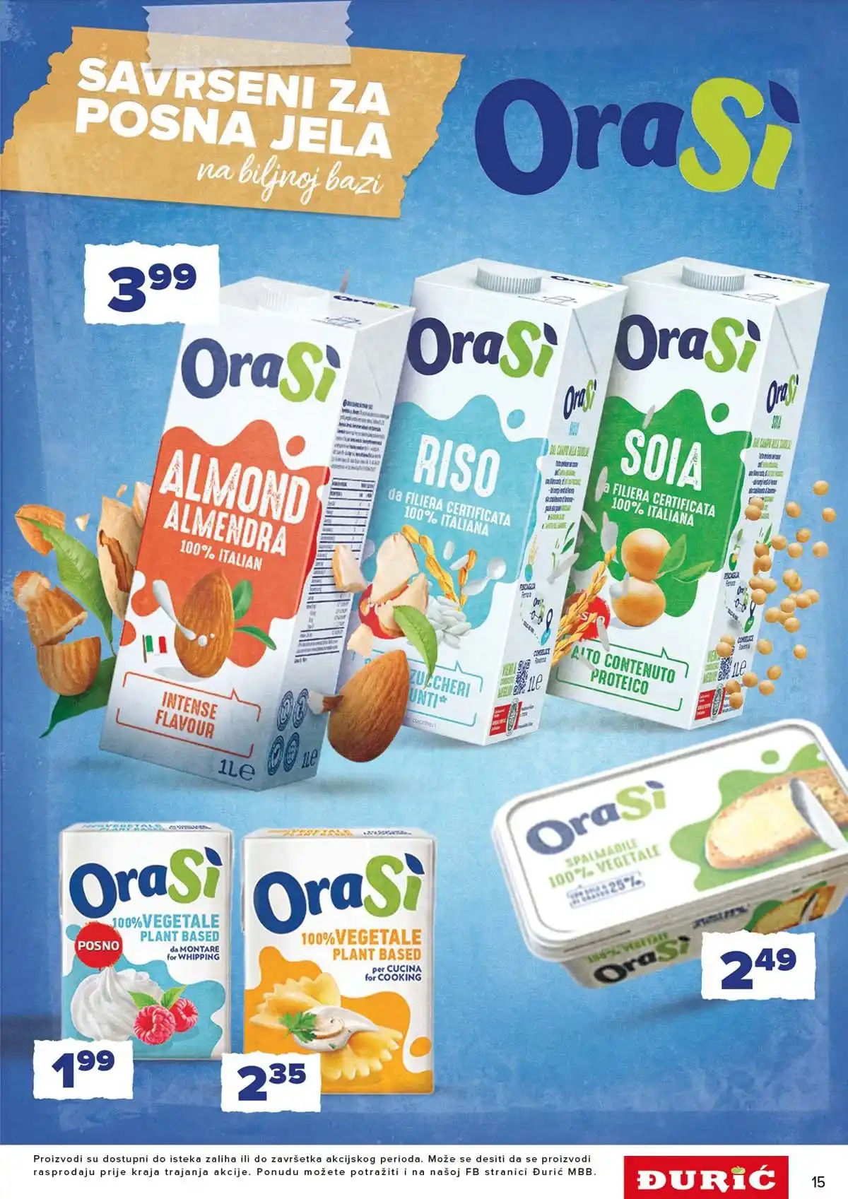 Đurić katalog sniženja do 11. marta 2026 – prehrana i kućne potrepštine stranica 15
