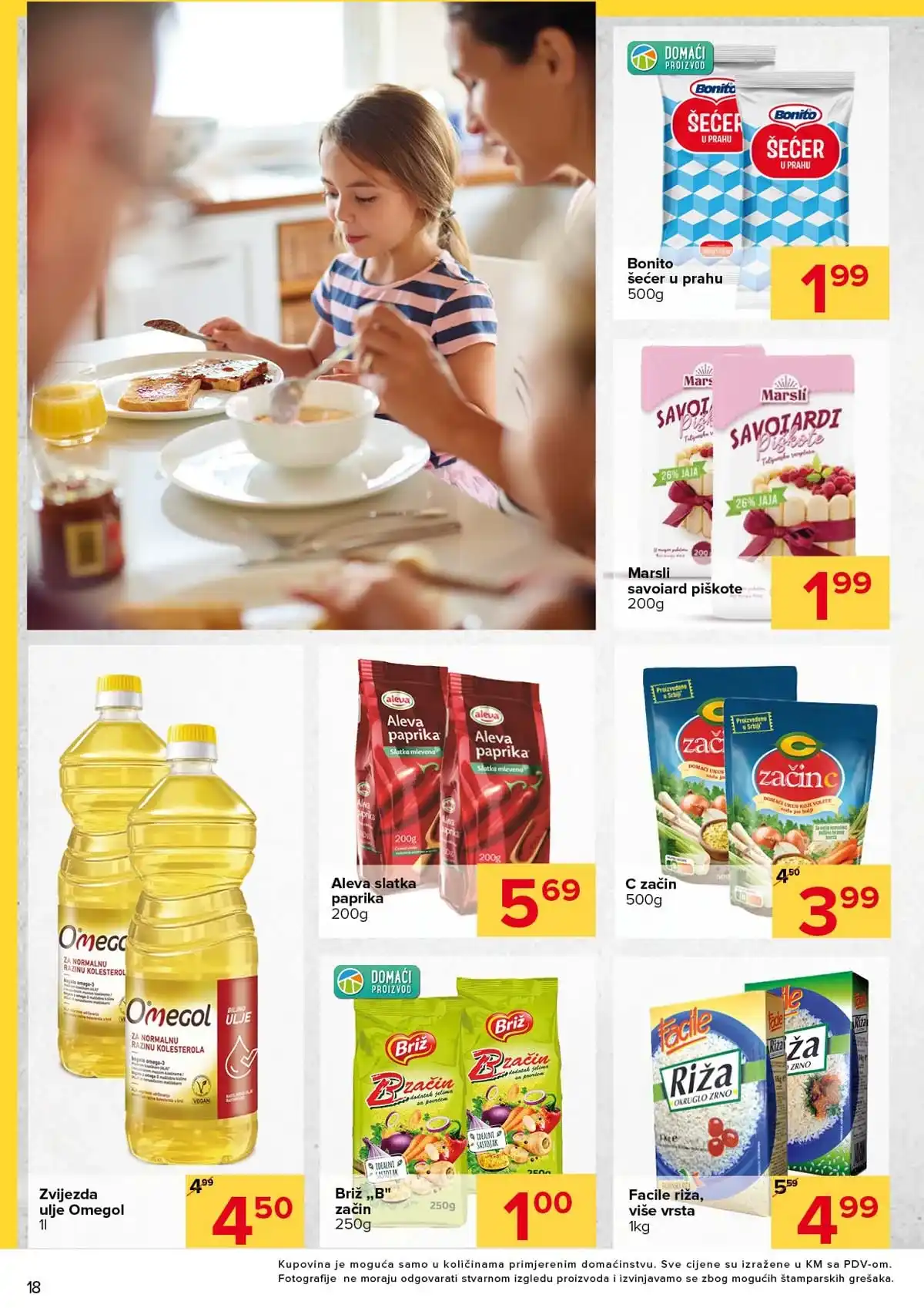 Đurić katalog sniženja do 11. marta 2026 – prehrana i kućne potrepštine stranica 18