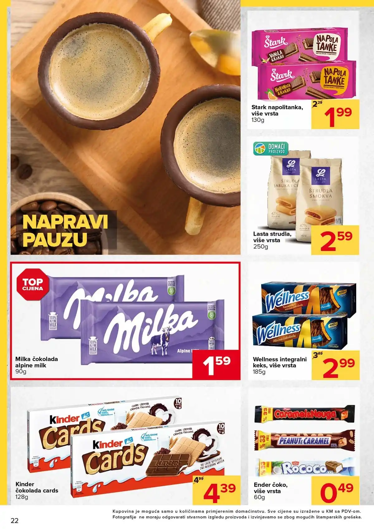 Đurić katalog sniženja do 11. marta 2026 – prehrana i kućne potrepštine stranica 22