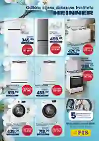 FIS Heinner akcija: Velika sniženja kućanskih aparata do 30.04.2026