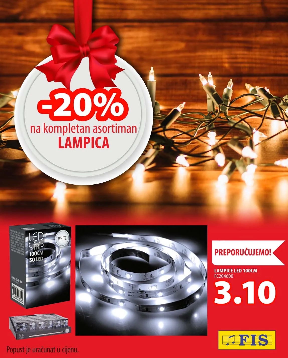 Fis vikend akcija snizenja