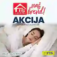 FIS Home akcija NAŠ BREND sniženja do 24. decembra 2025