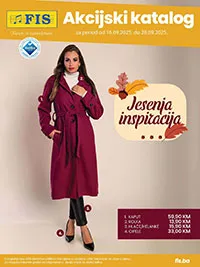 FIS Akcijski Katalog JESENJA INSPIRACIJA sniženja do 28.09.2025