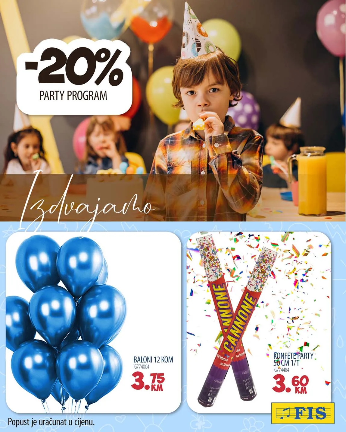 Fis akcijski katalog snizenja FIS VITEZ kataloška ponuda