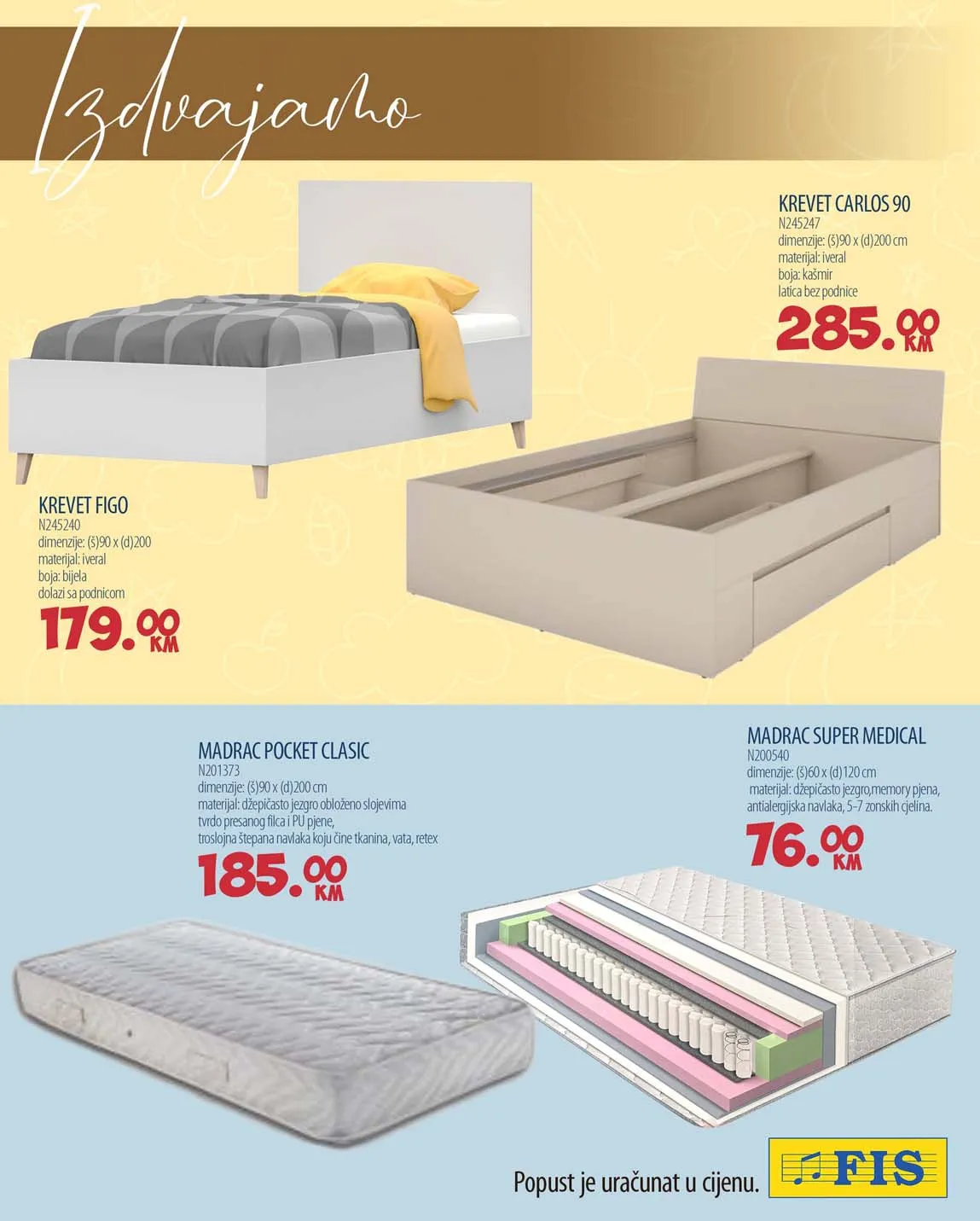 Fis akcijski katalog snizenja FIS VITEZ kataloška ponuda