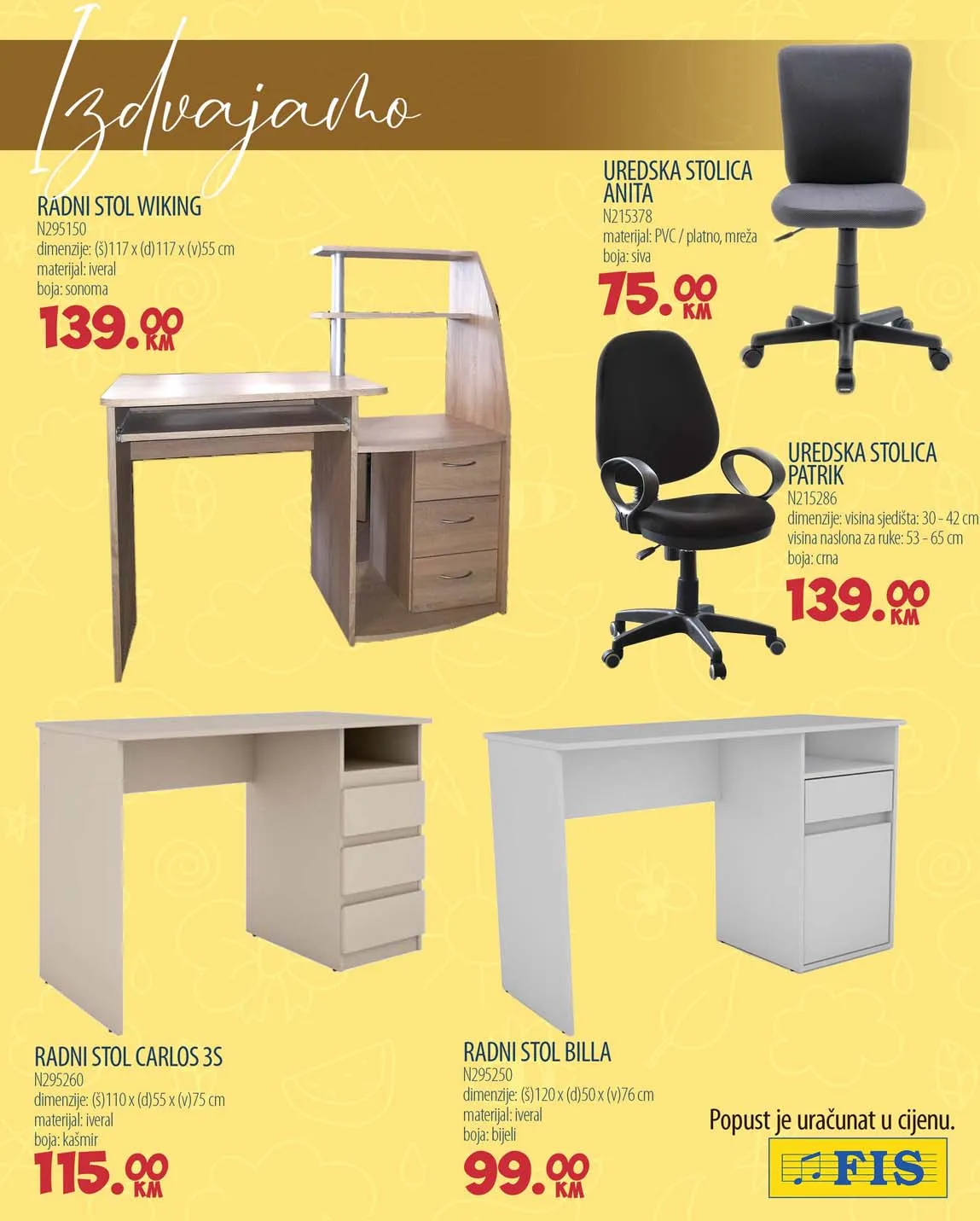 Fis akcijski katalog snizenja FIS VITEZ kataloška ponuda