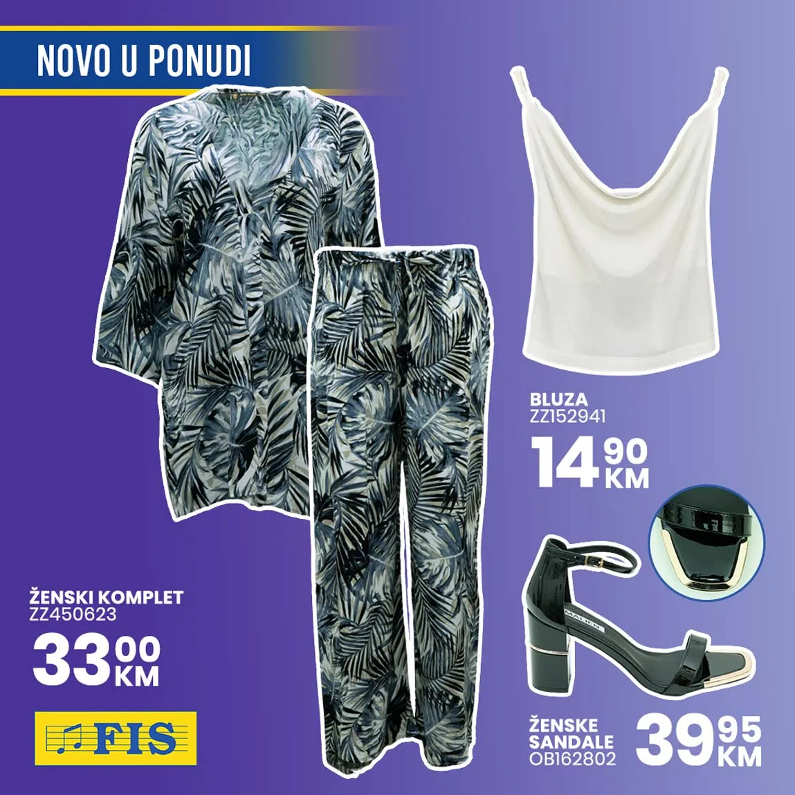 Katalog Aksesoari i obuću fisu po super cijenama