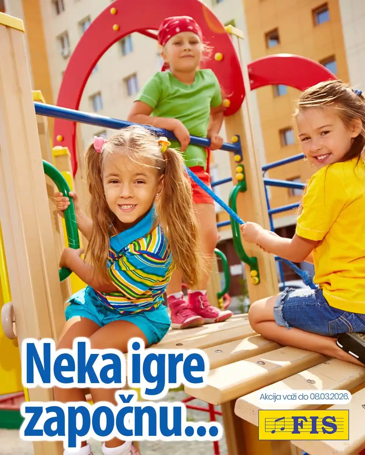 FIS akcija – do 35% popusta na dječje igračke do 08.03.2026