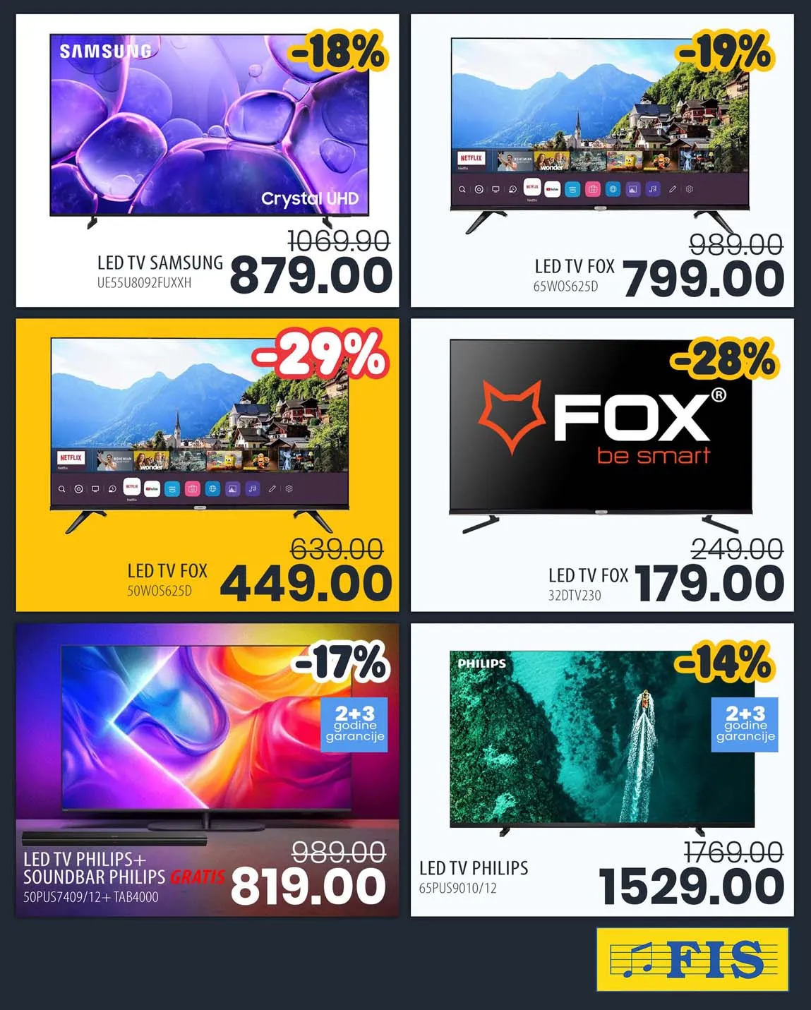 FIS VITEZ kataloška ponuda