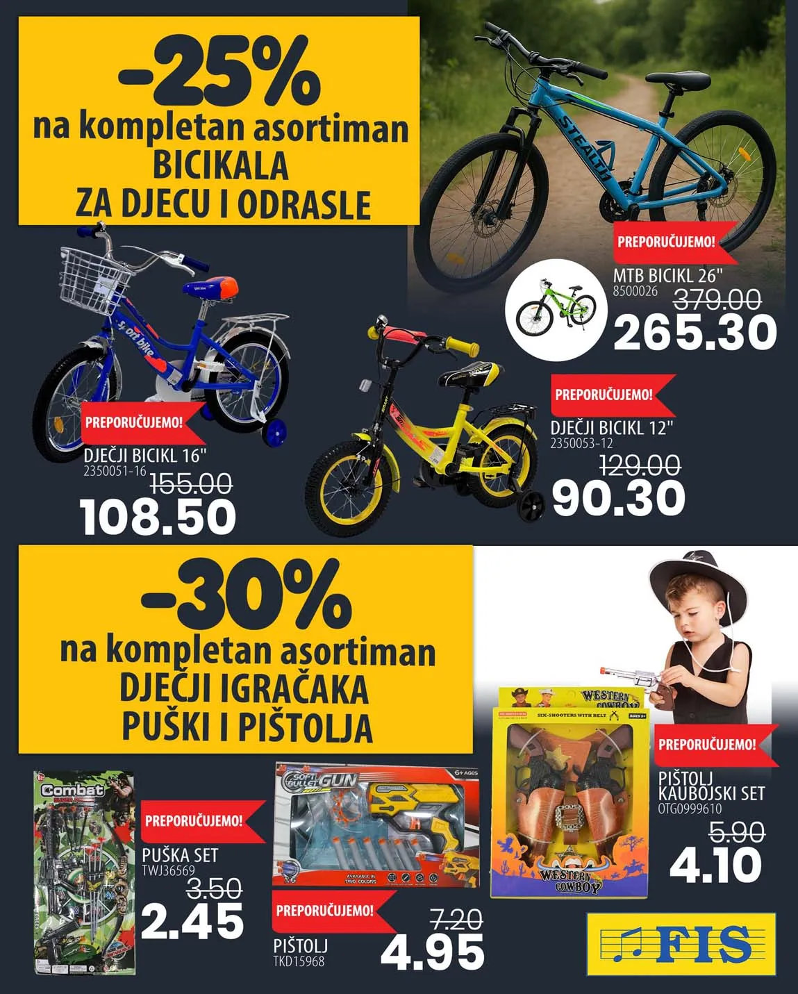 FIS VITEZ kataloška ponuda