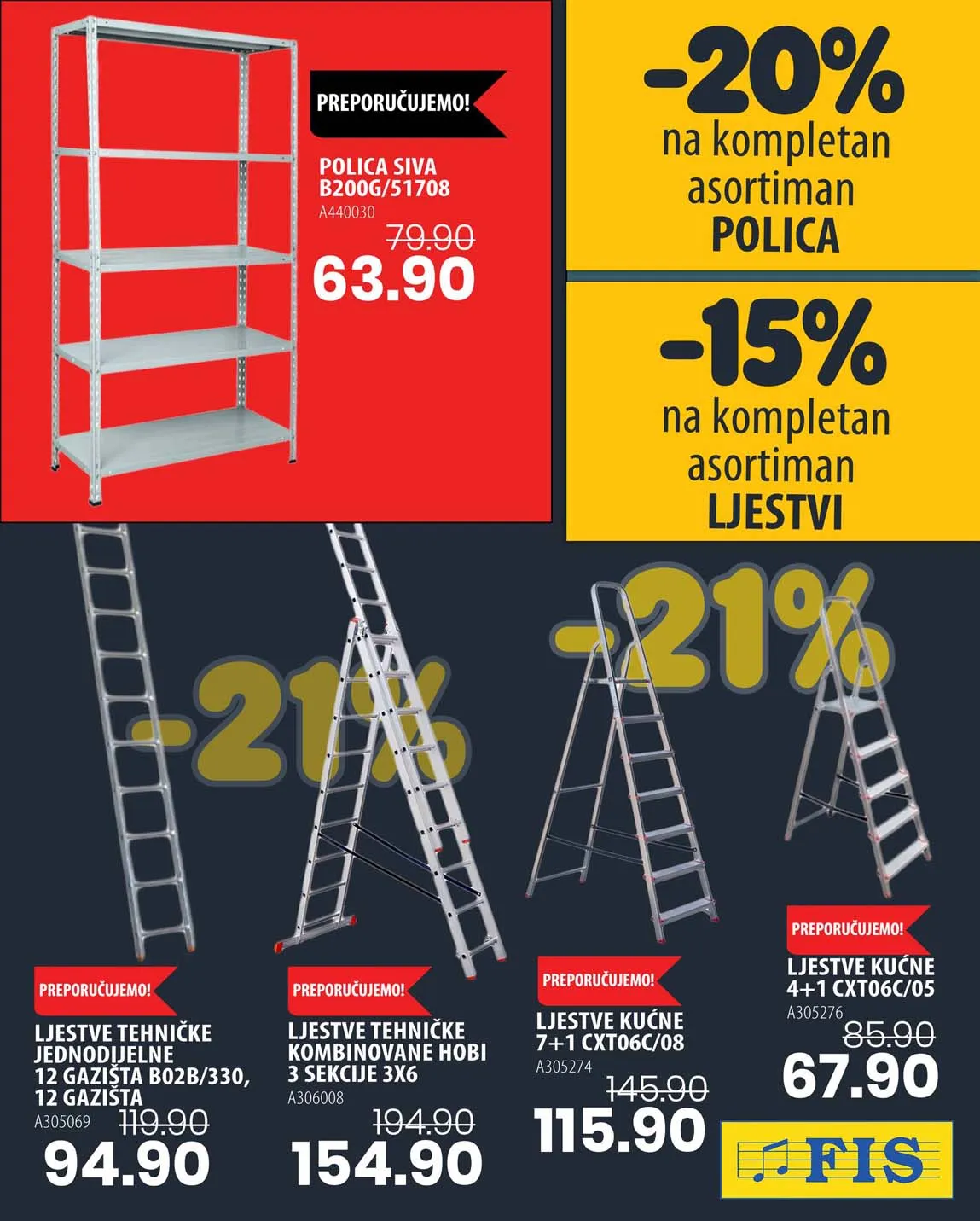 FIS VITEZ kataloška ponuda