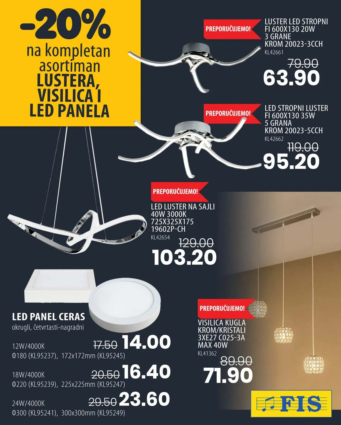 FIS VITEZ kataloška ponuda