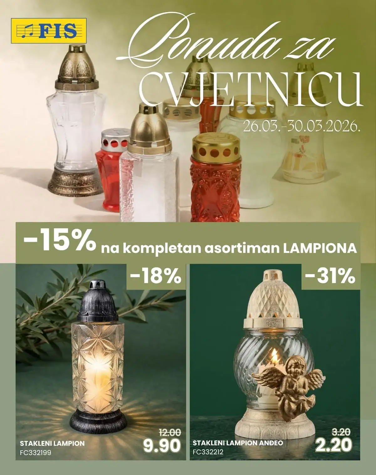 FIS Cvjetnica katalog sniženja do 30.03.2026 ponuda i akcije