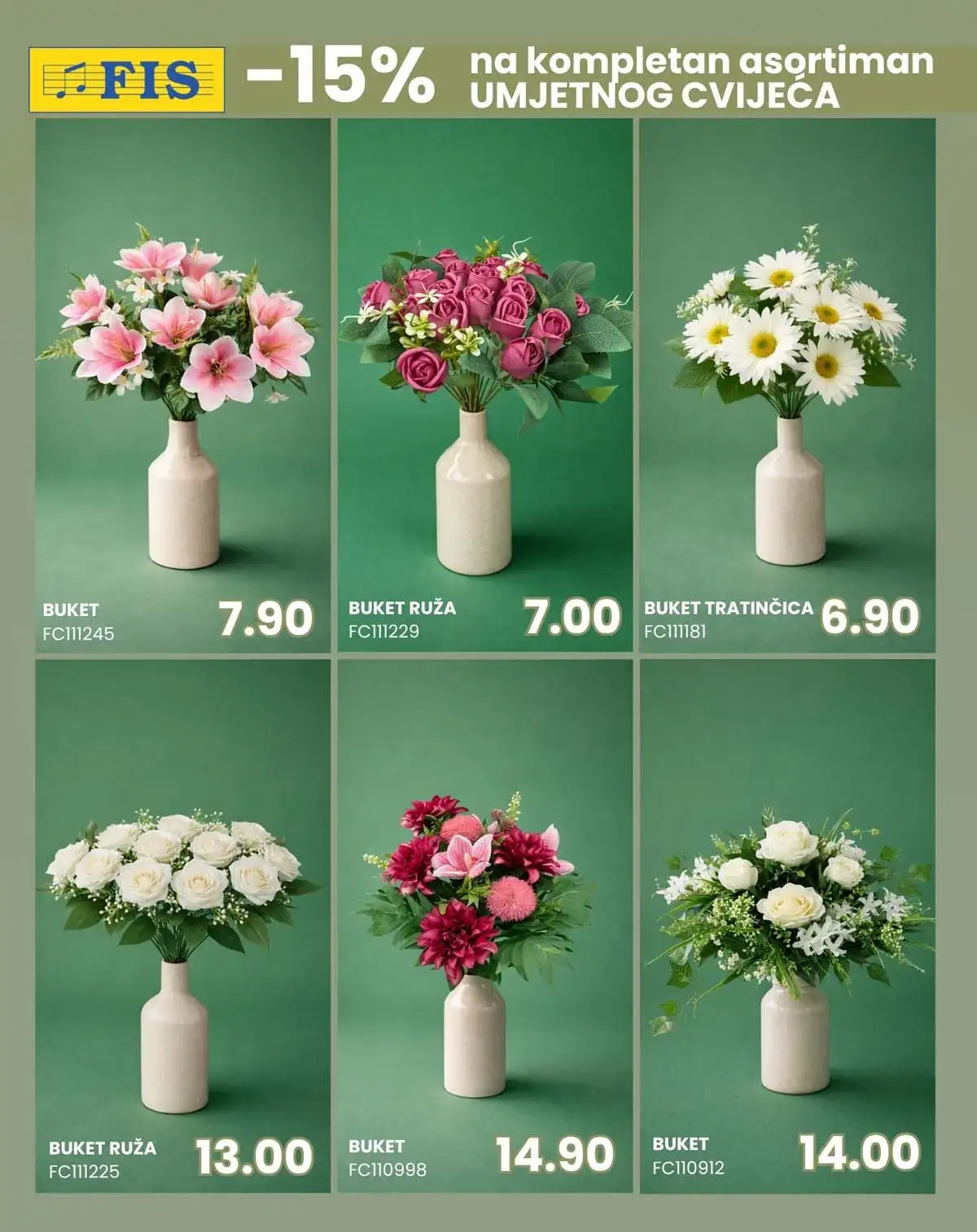 FIS Cvjetnica katalog strana 5 velika sniženja i akcije