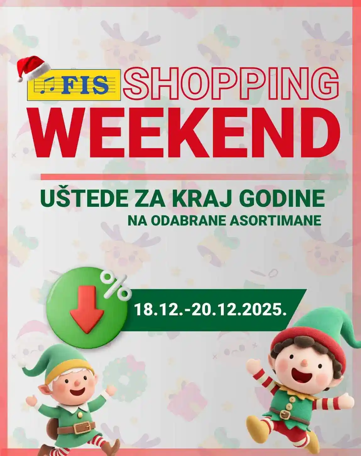 Vikend akcija FIS sniženja FIS vikend akcija sniženja