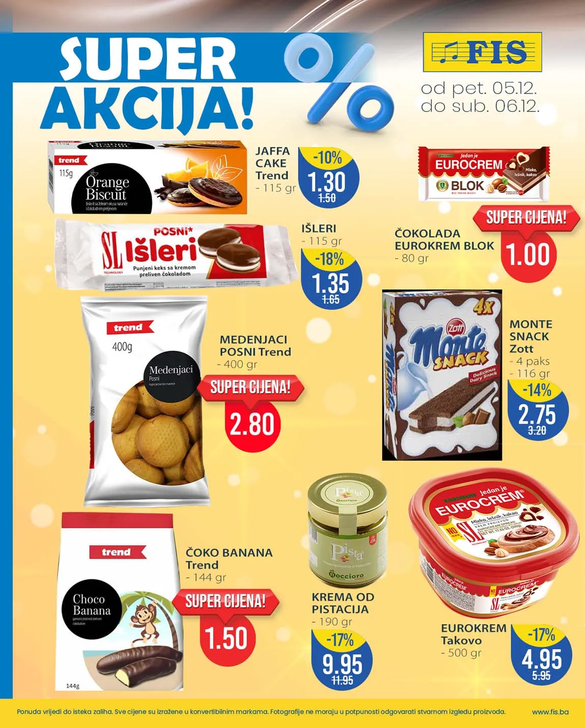 Fis vikend akcija snizenja