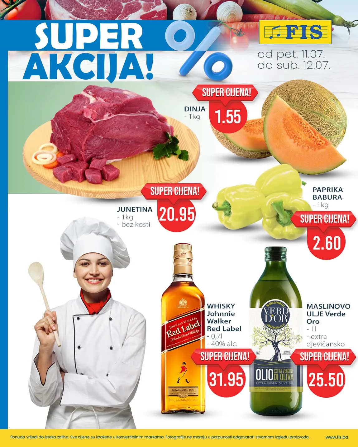FIS Akcija Vikend sniženja do 12.07.2025. Sniženja do -41%!