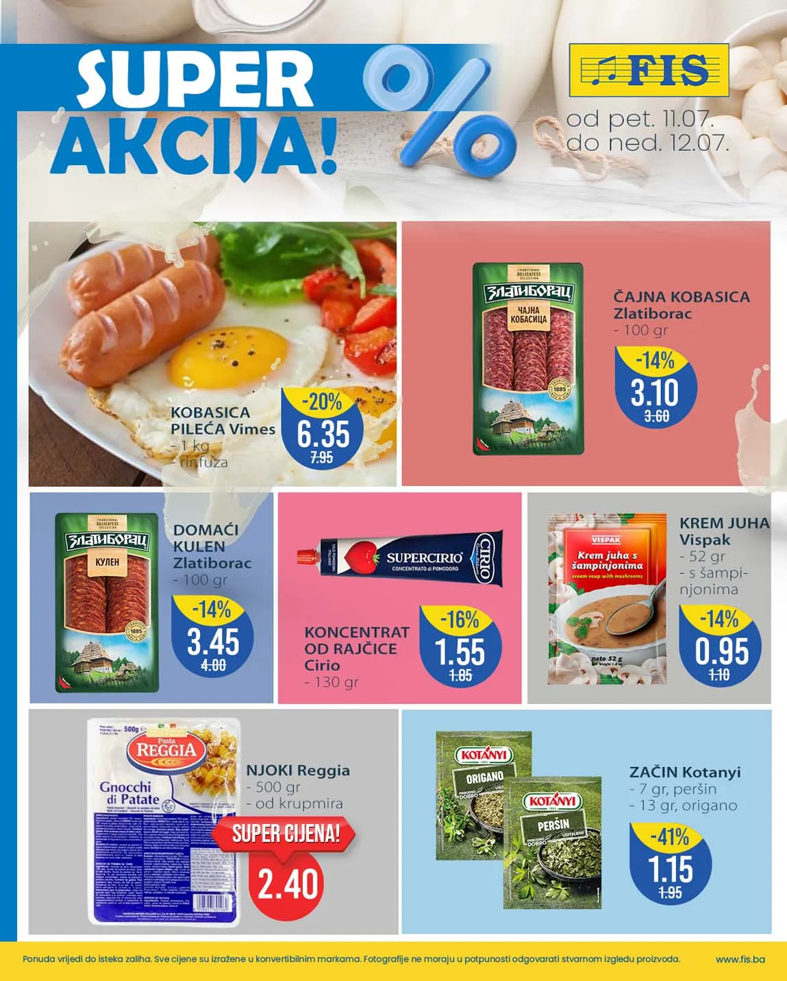 FIS vikend akcija sniženja