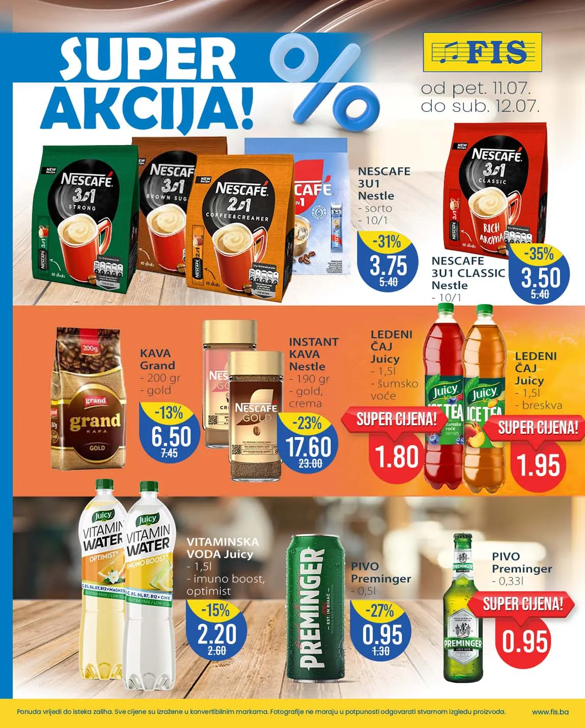 FIS vikend akcija sniženja