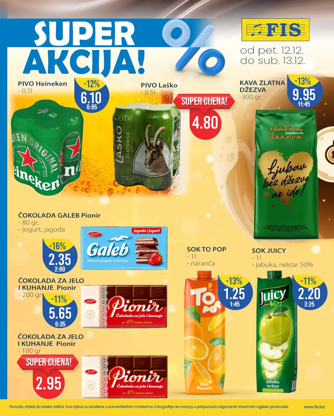 Fis vikend akcija snizenja