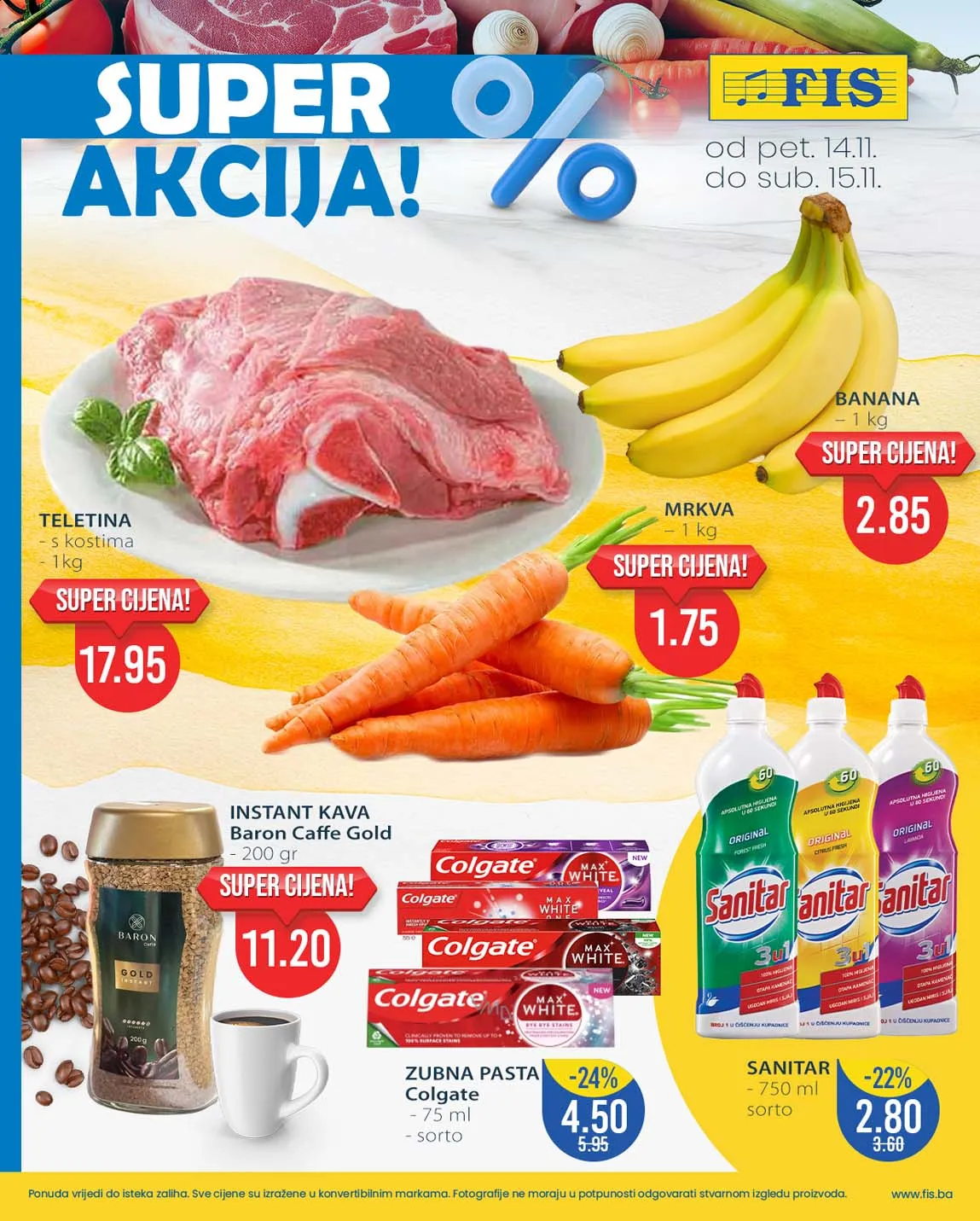 Fis vikend akcija snizenja