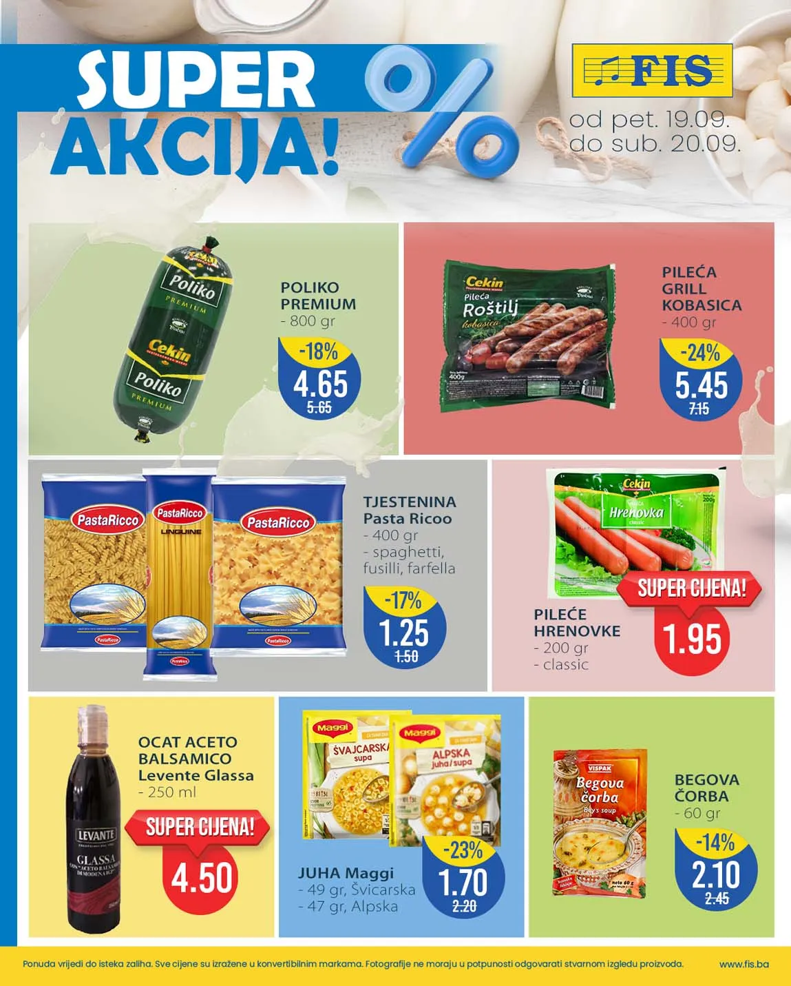 Fis vikend akcija snizenja