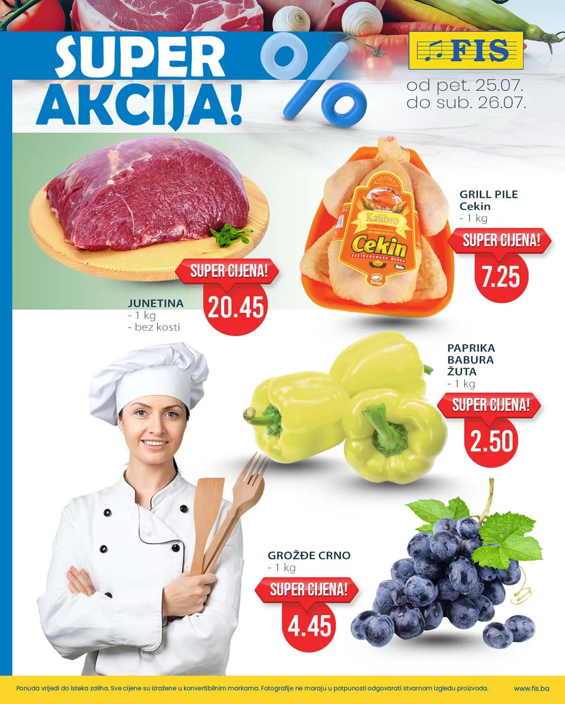 FIS Akcija Vikend sniženja do 26.07.2025. 