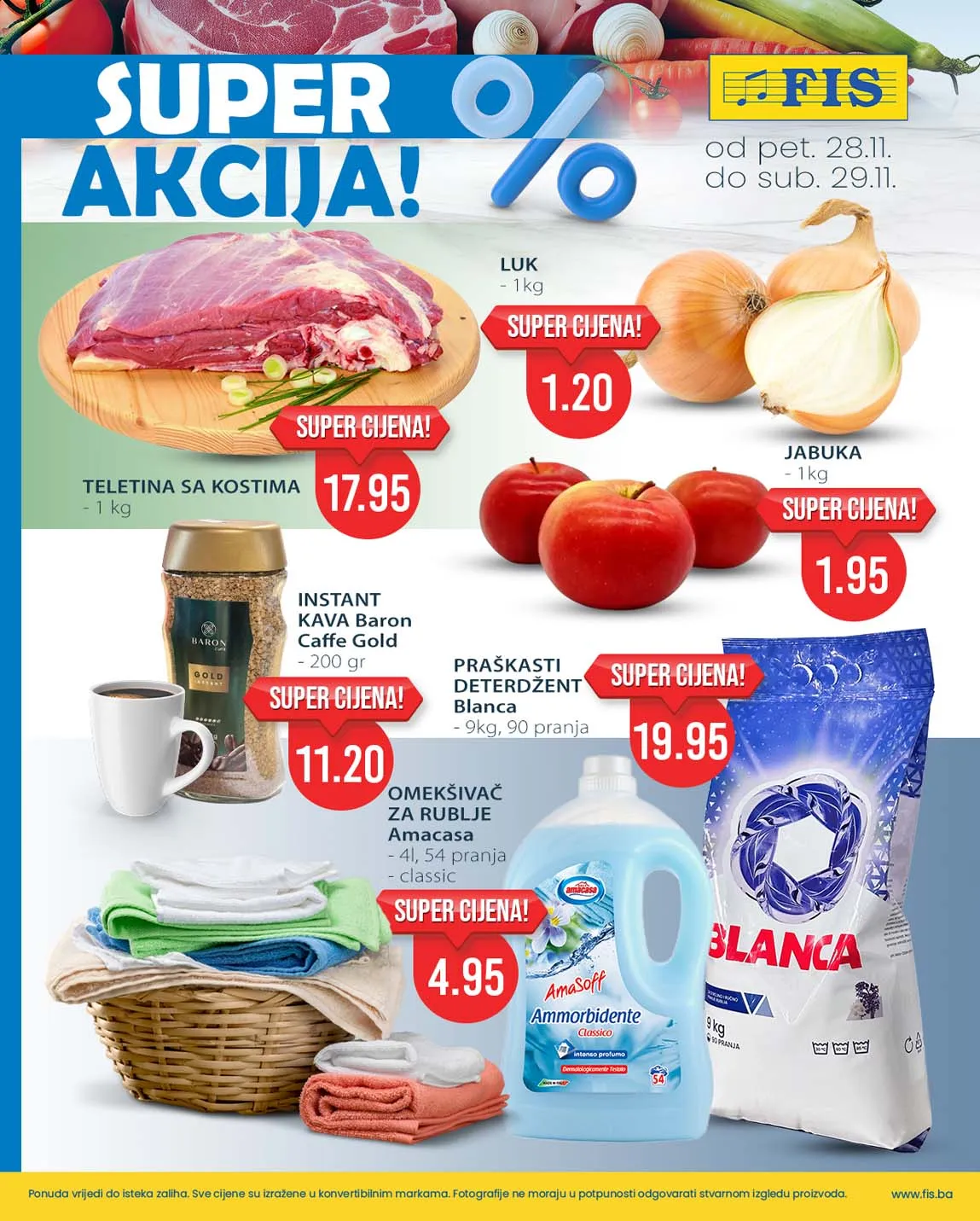 Fis vikend akcija snizenja Fis vikend akcija snizenja