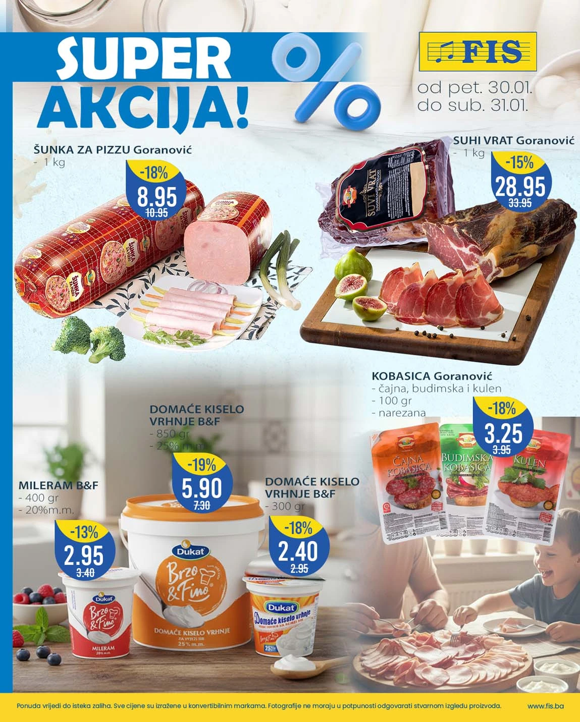 Fis vikend akcija snizenja Fis vikend akcija snizenja