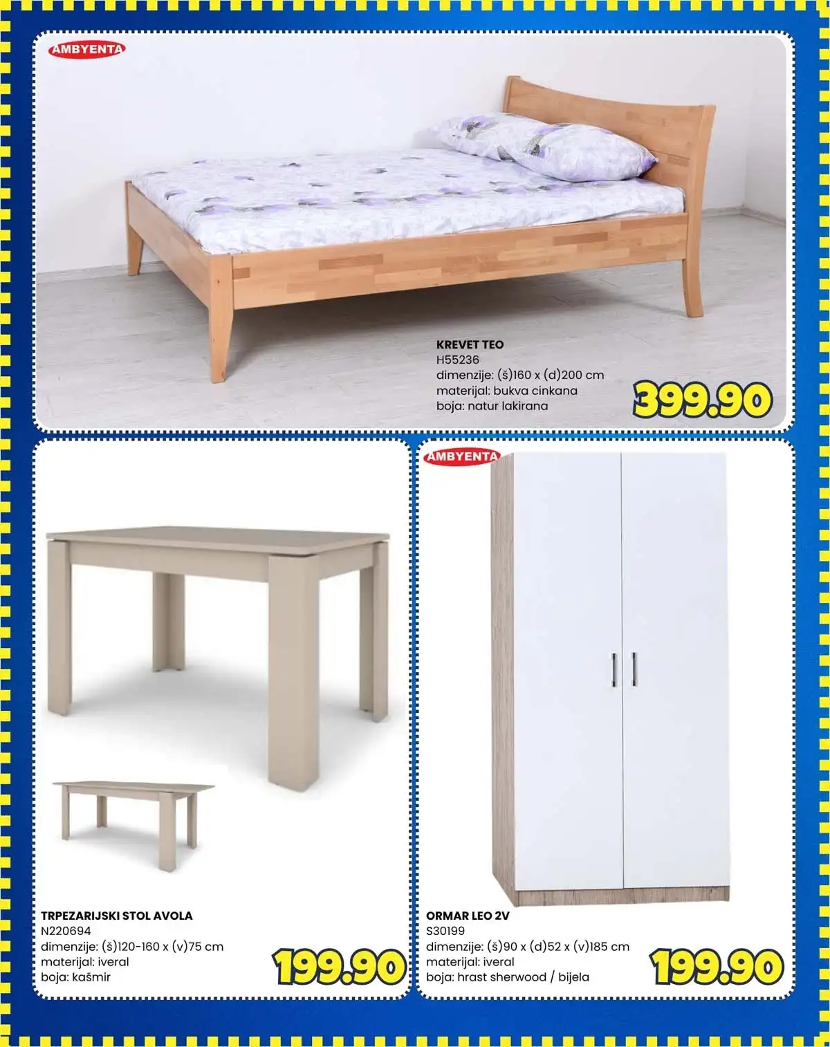 FIS vikend akcija – tekstil, garderoba i oprema za dom na akciji