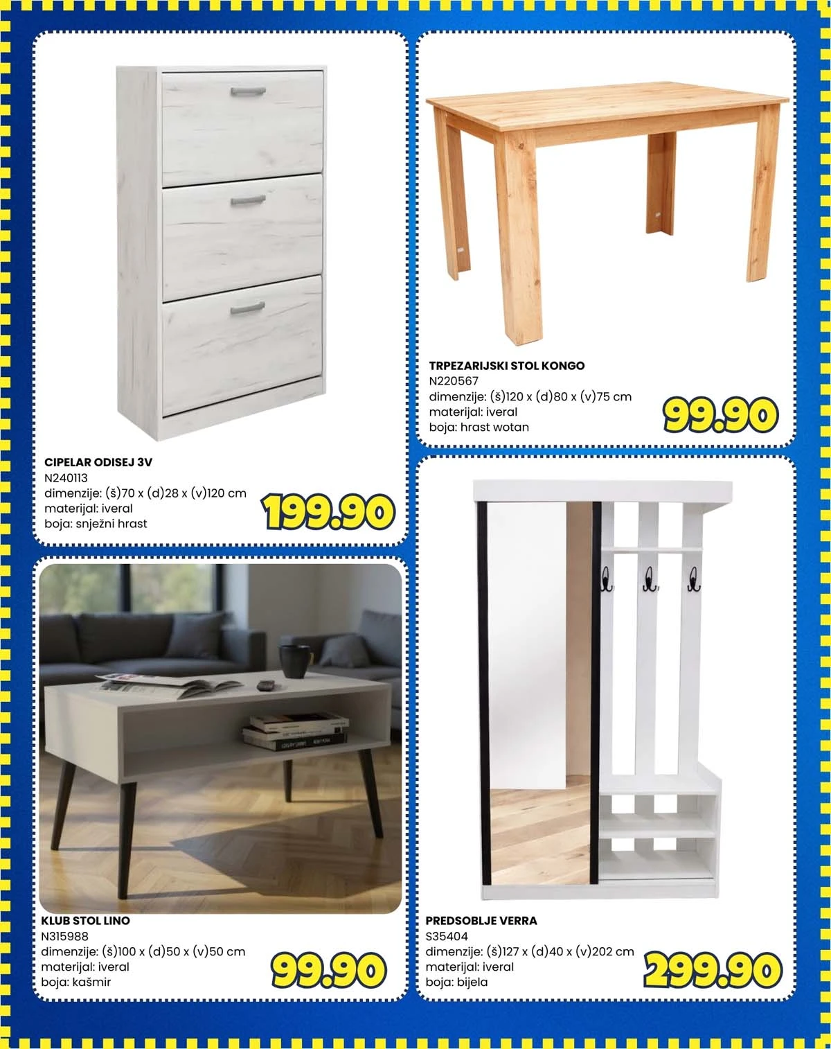 FIS vikend akcija – tekstil, garderoba i oprema za dom na akciji