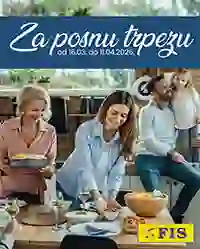 FIS akcija za posnu trpezu – nova ponuda i sniženja do 11.04.2026