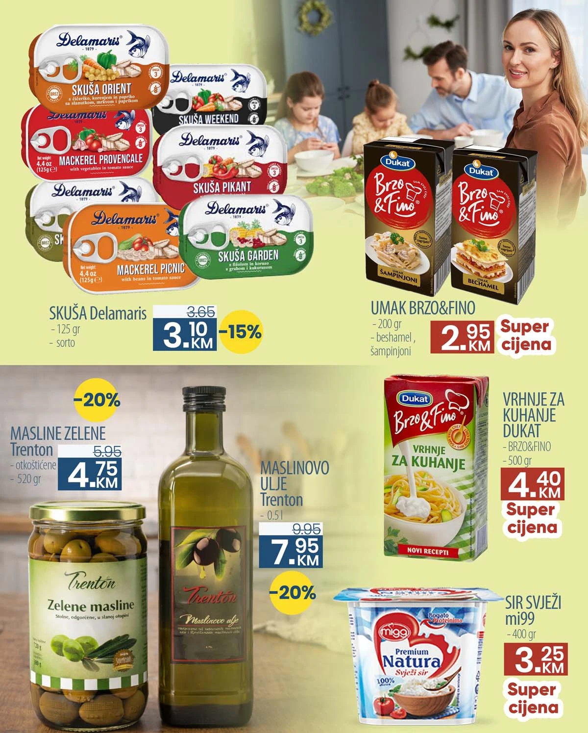 FIS katalog ponuda za posnu trpezu strana 2 akcija na posne proizvode do 11. aprila 2026.