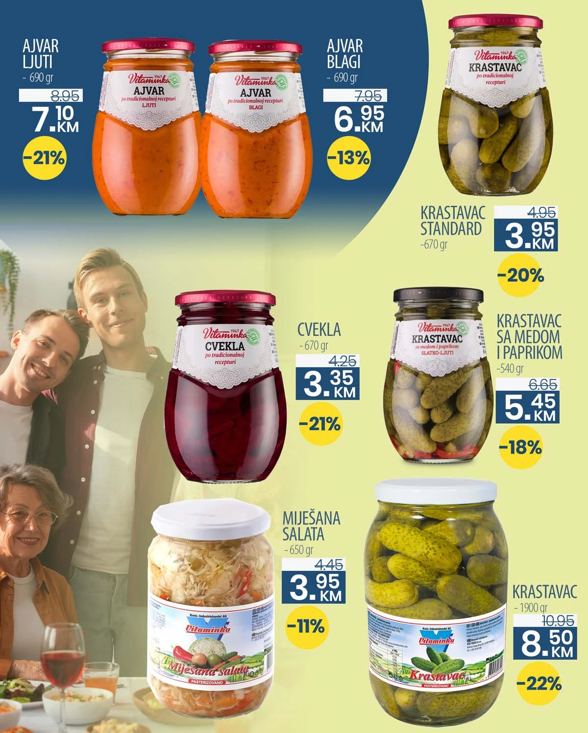 FIS katalog ponuda za posnu trpezu strana 5 akcija na posne proizvode do 11. aprila 2026.